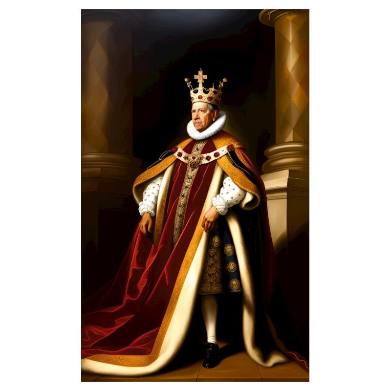 Barack Obama als barocker Monarch