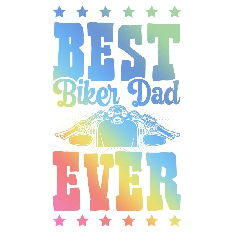 Biker Dad Saying Dad