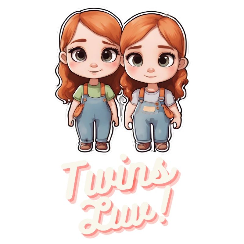 Twins Luv' illustration