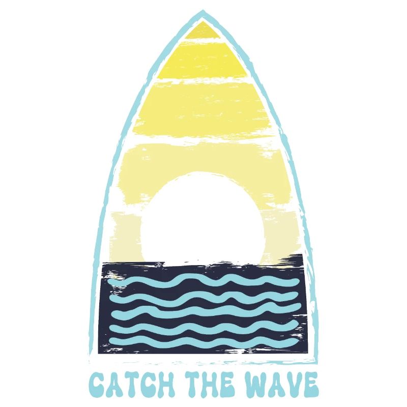 Surfboard. Catch the wave.