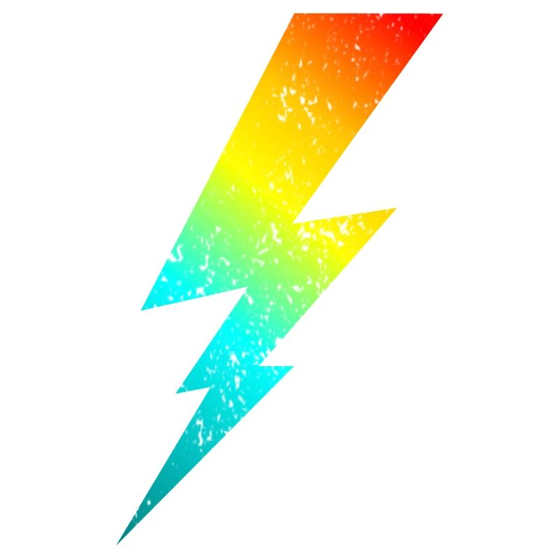 80s bolt lighting classic