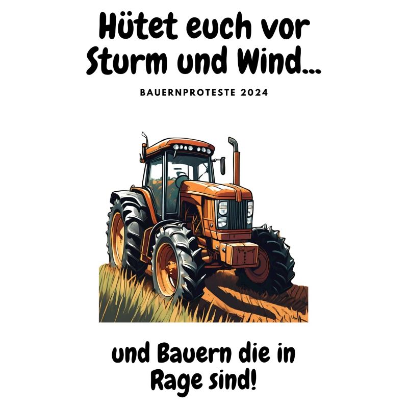 Bauernproteste - Bauerndemo 2024 Shirt&Jacken