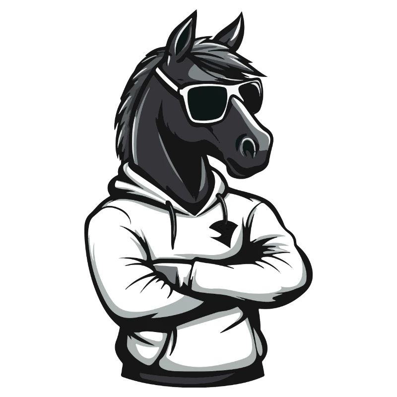 Bande dessinée de cheval