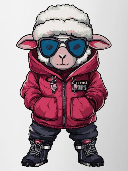 Sheep Cool Comic