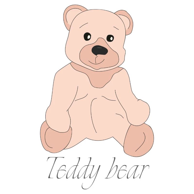 Ours en peluche rose