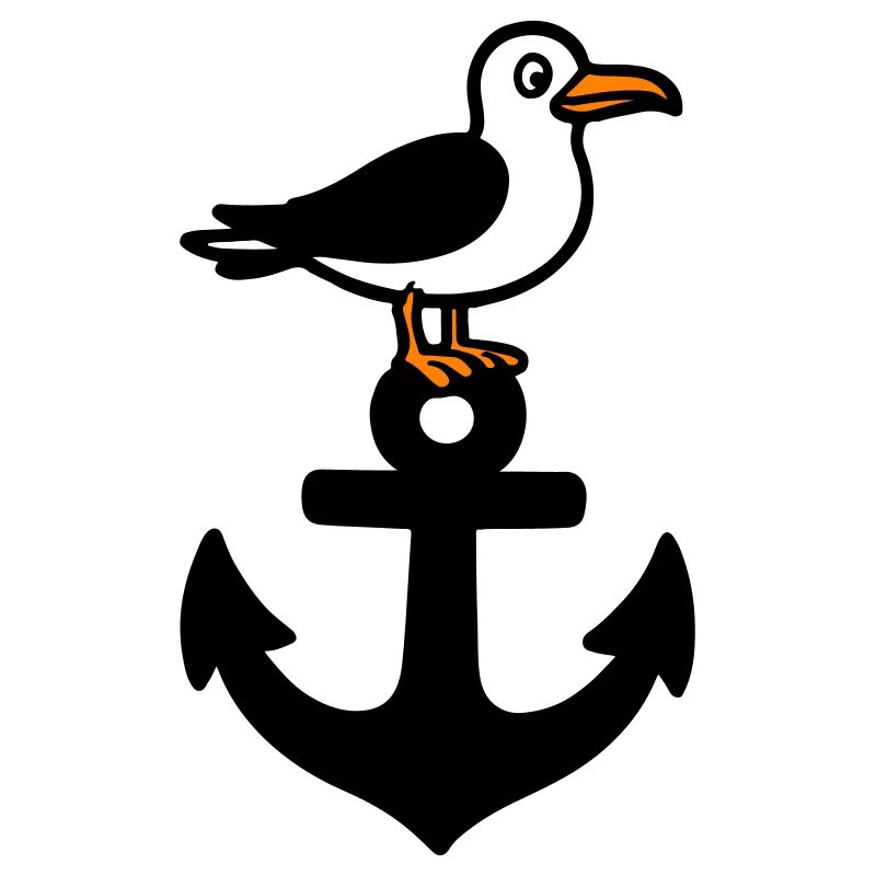 Anker Möwe Hafen