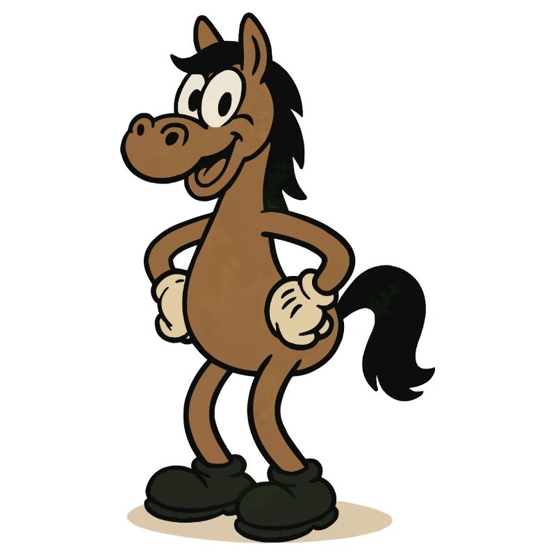 pferd comic