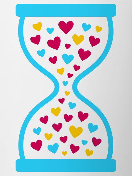 Love Never Stops-Hourglass of Timeless Love 
