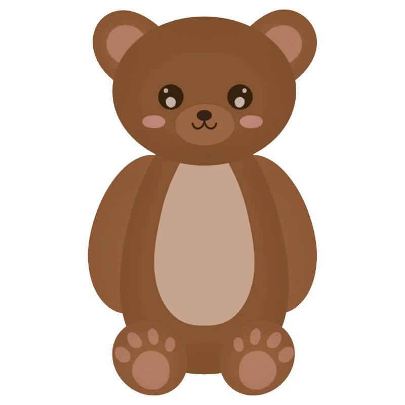 Cozy Brown Bear Plush