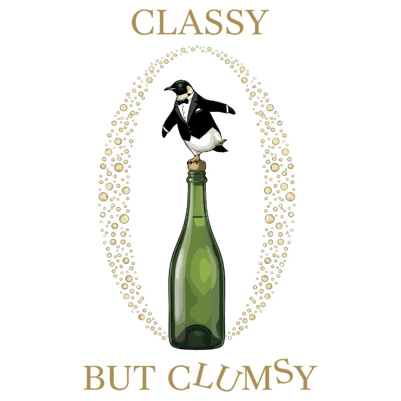 Classy Clumsy Penguin