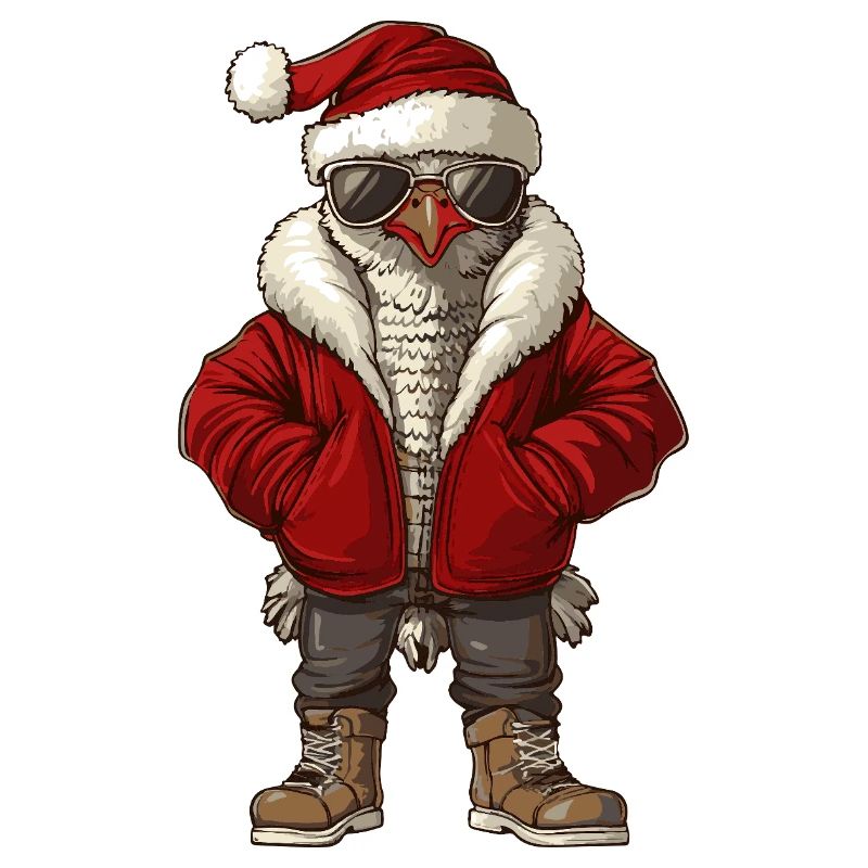 Dinde Noël Hiver