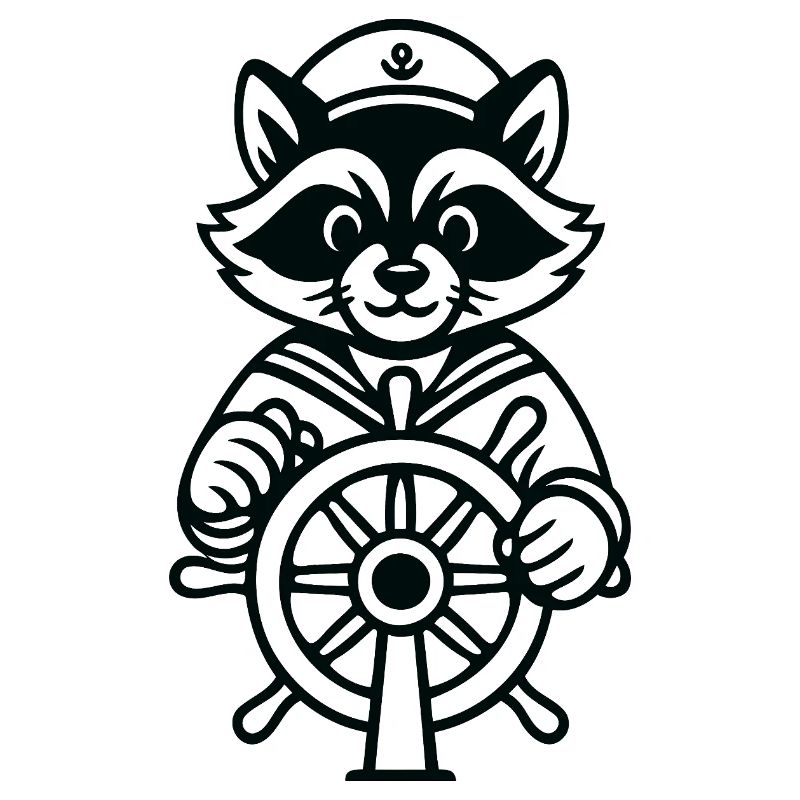 Raccoon Capitaine Navigation