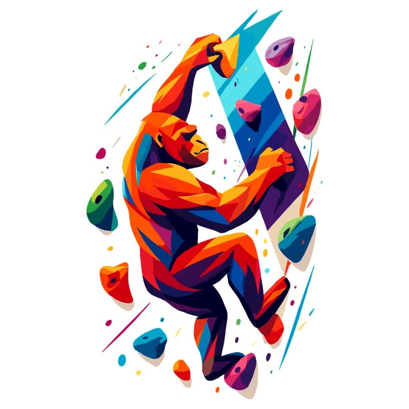 Bouldering Climbing Power Gorilla Climbing Gift