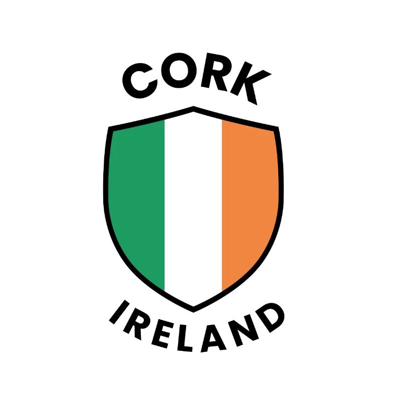 Cork Ireland Shield Tricolor