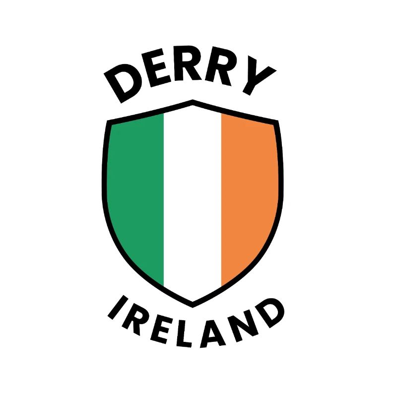 Derry Ireland Shield Design