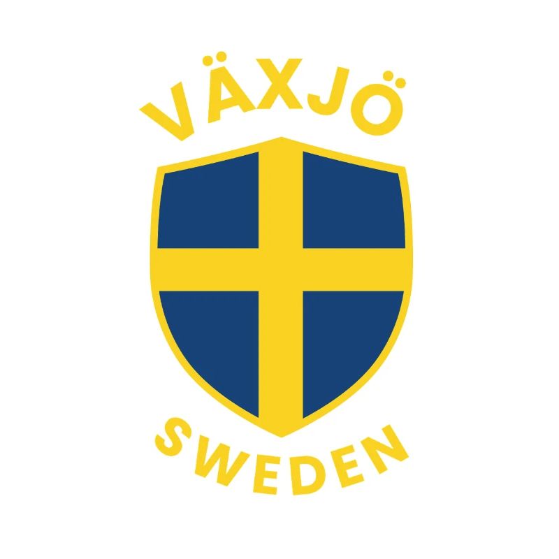 Conception des couleurs de l’écu Växjö Suède