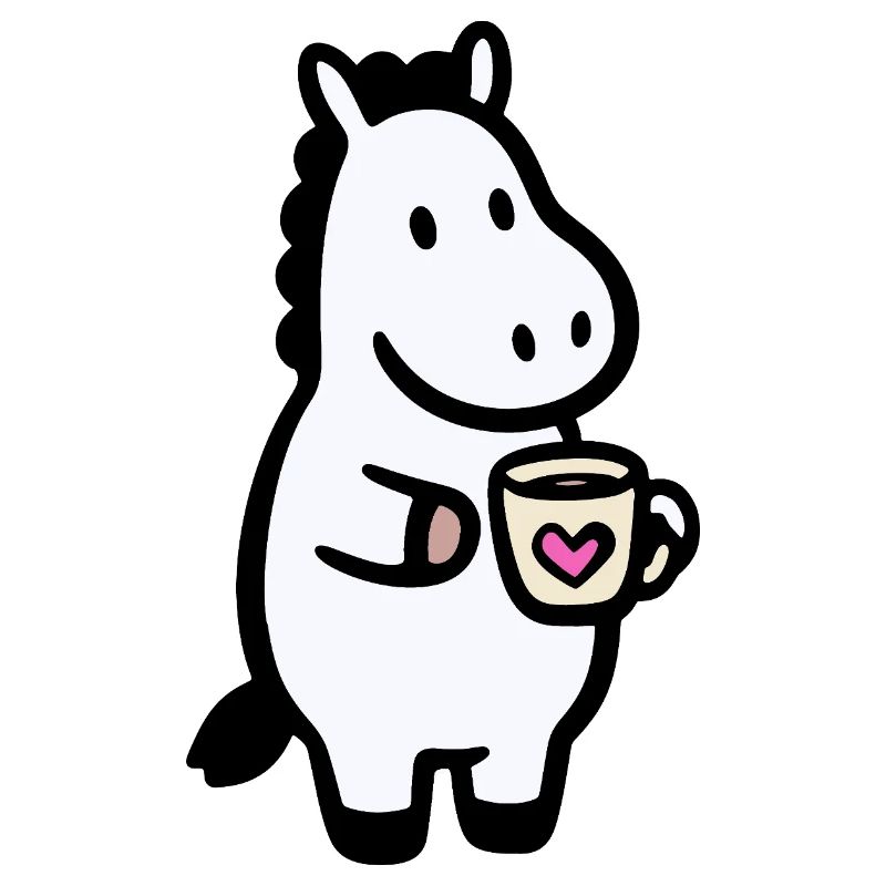 HerzHippo Kaffee Begleiter