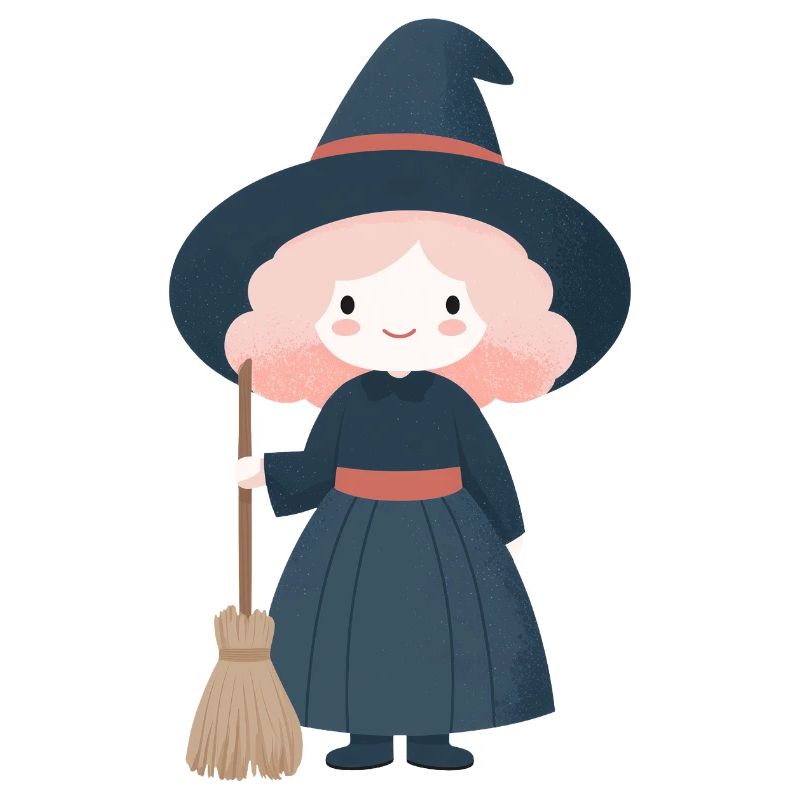 Halloween witch, kid style