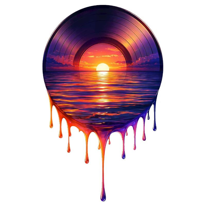 Dripping vinyl