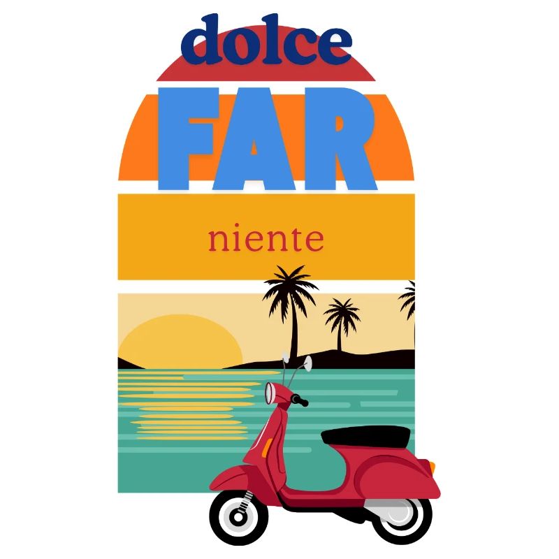 Dolce Far Niente Retro Sunset