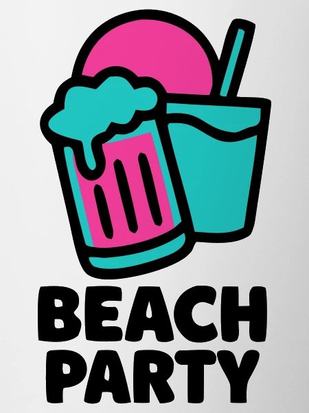 Beach Party Bierkruege Logo
