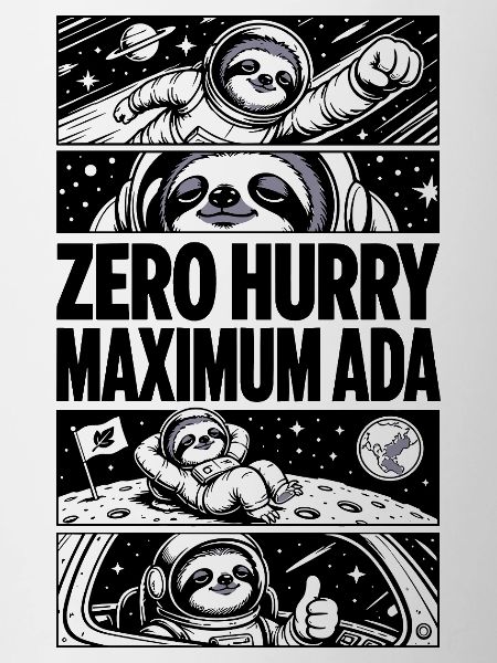 Zero Hurry Maximum Nada – Weltraumfaultier