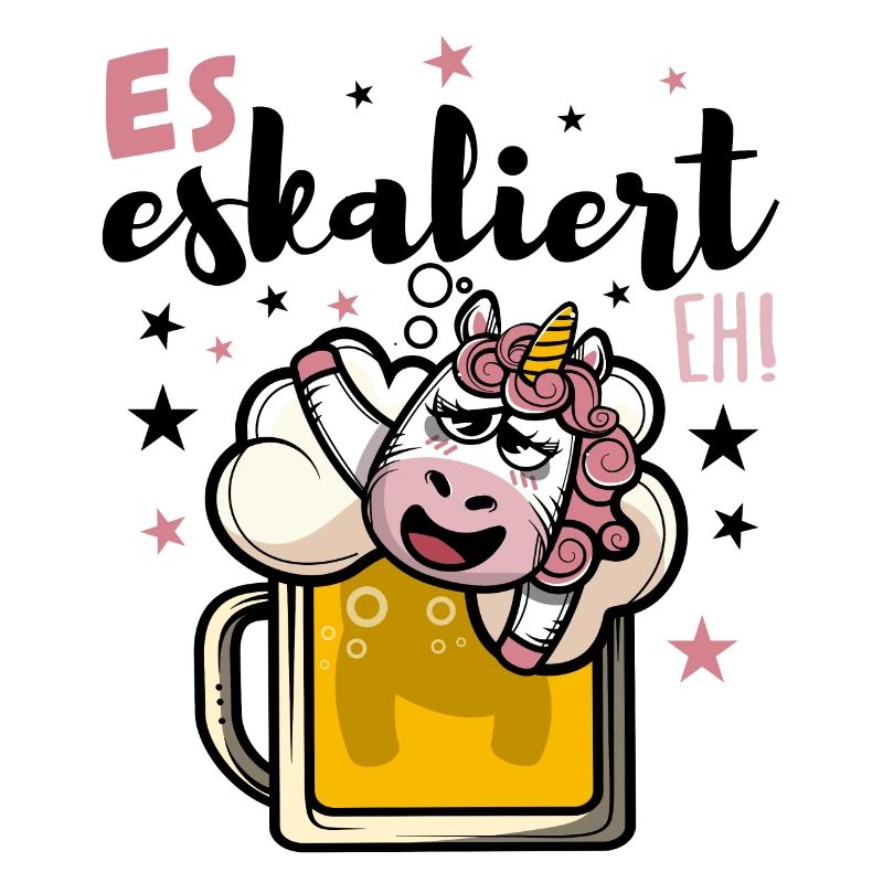 Es eskaliert eh Einhorn
