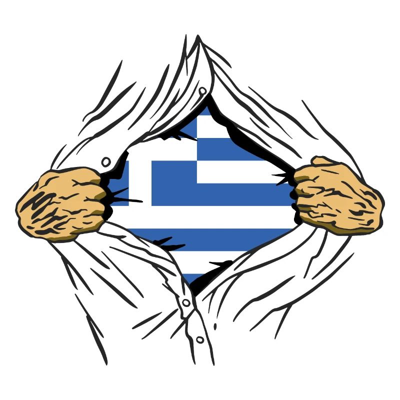 Grèce Drapeau Hellas Athènes Drapeau grec