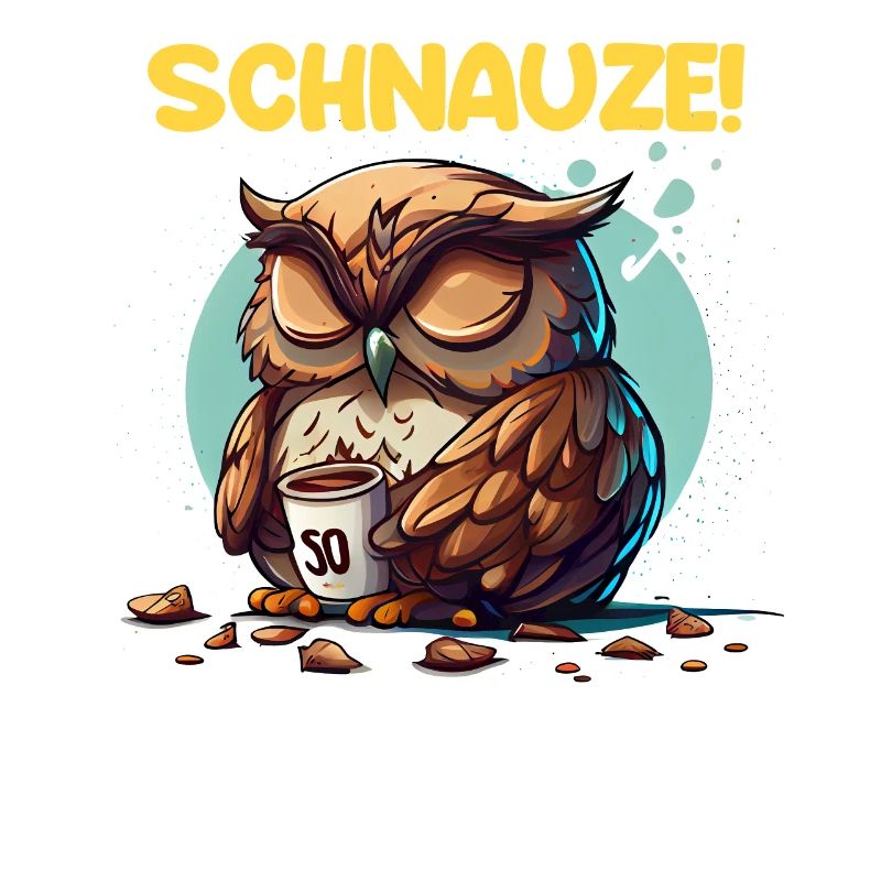 Nachtschicht Kaffee Eule Nachtdienst Schichtarbeit