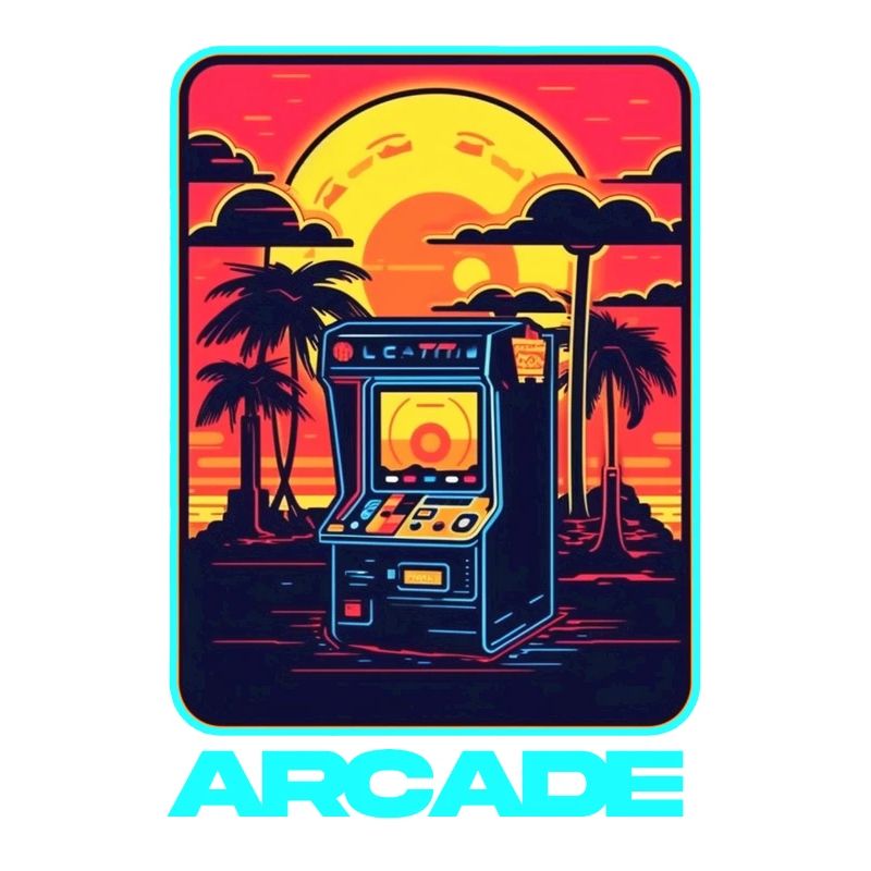 Retro Arcade Controller Game Over Konsolenspieler