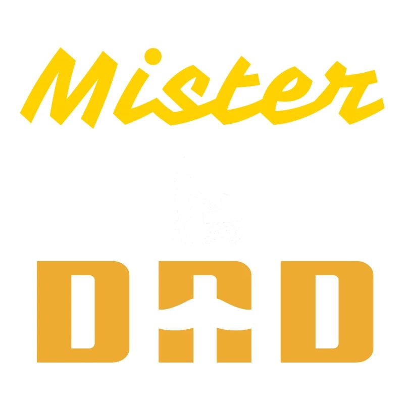 Mister Dad Moustache Blanche