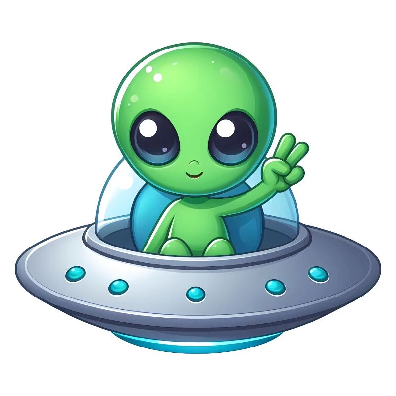 Alien Shows Peace
