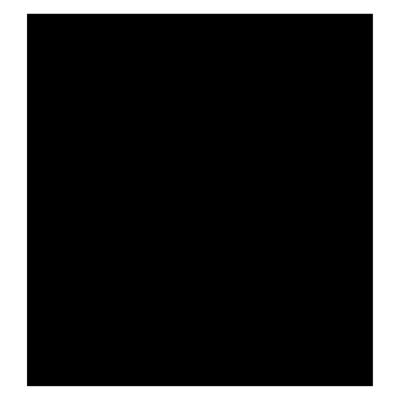 Rectangle black vector