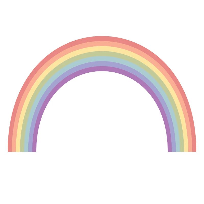 Rainbow Stripes Mrs et Mrs