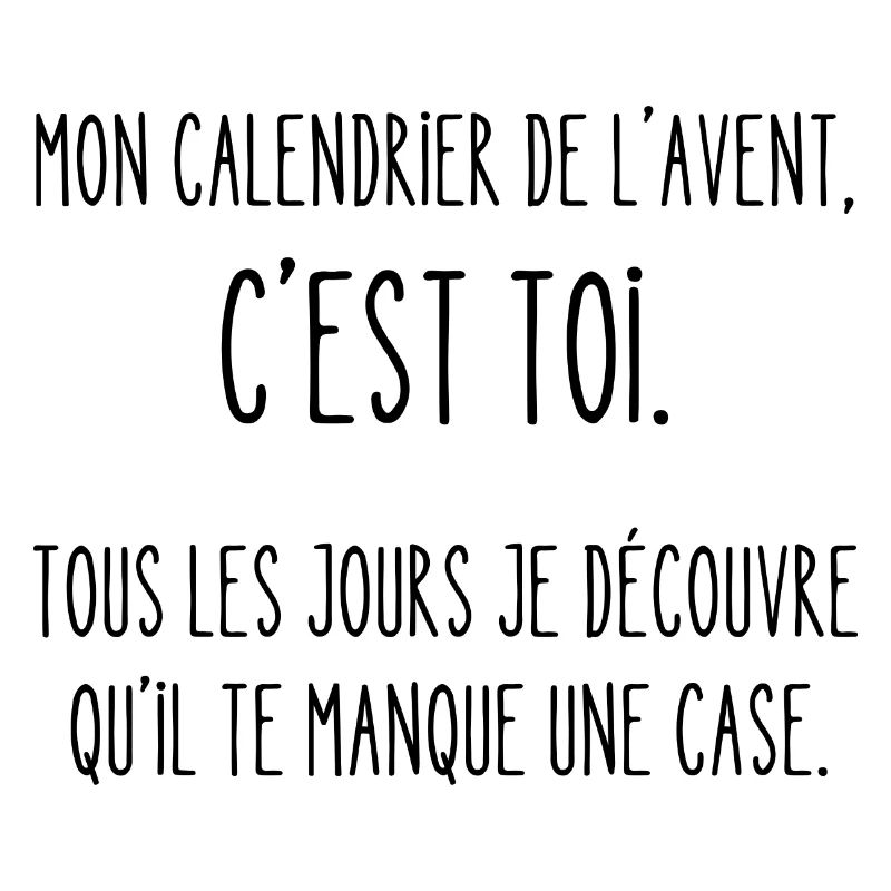 mon calendrier de l'avent c'est toi