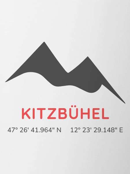 Minimalistisches Kitzbühel-Logo