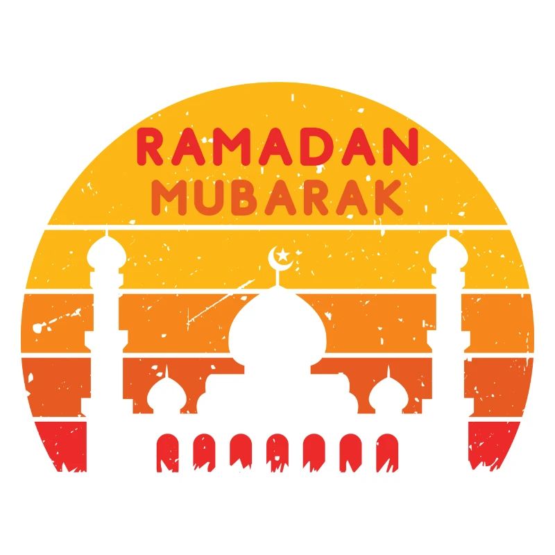 Ramadan Moubarak Coucher De Soleil Couleurs