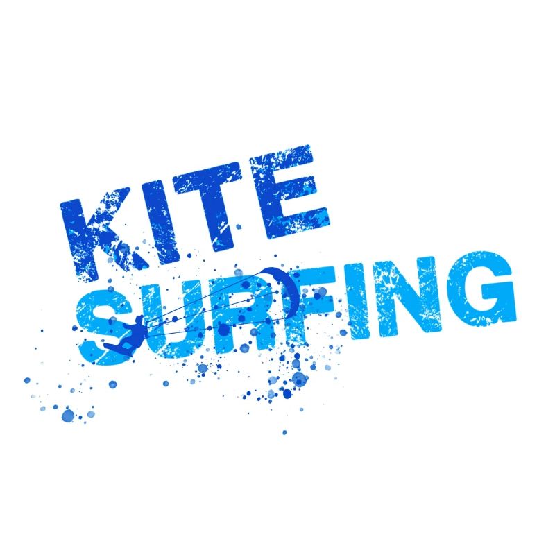 kitesurf, surf, surfeur, bleu, graffiti, écriture