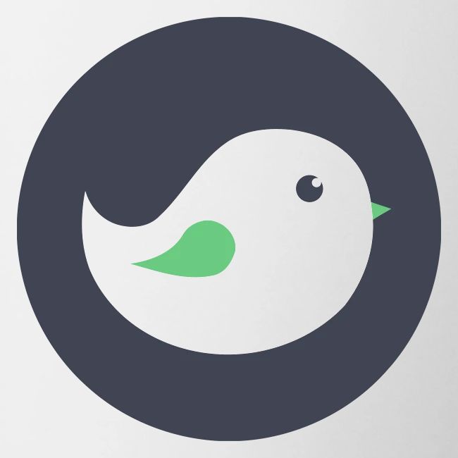 Budgie Bird (Circular)