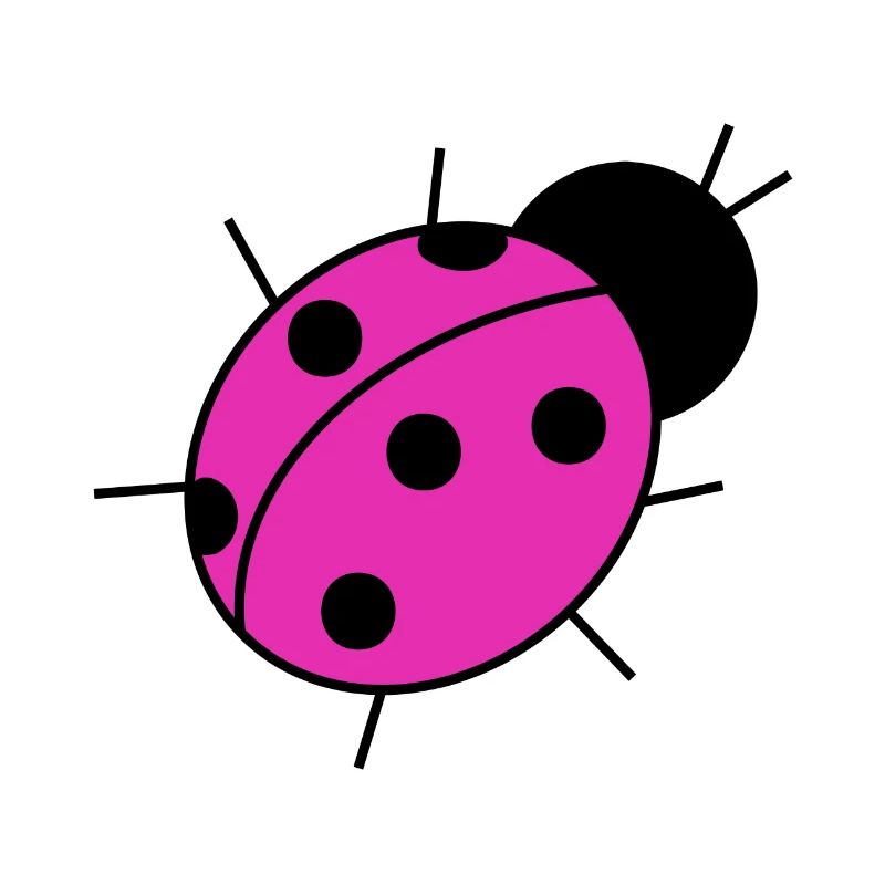 Marienkäfer Pink