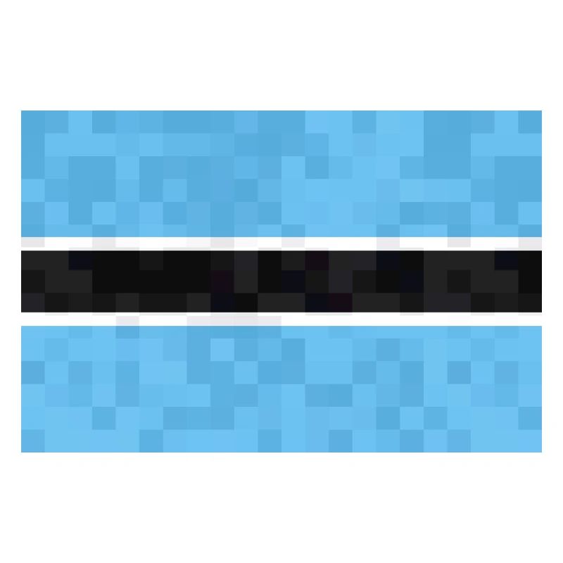 Botswana Drapeau Botswana Drapeau Afrique