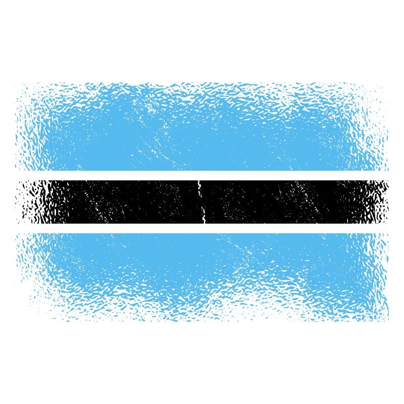 Drapeau du Botswana Drapeau du Botswana Afrique