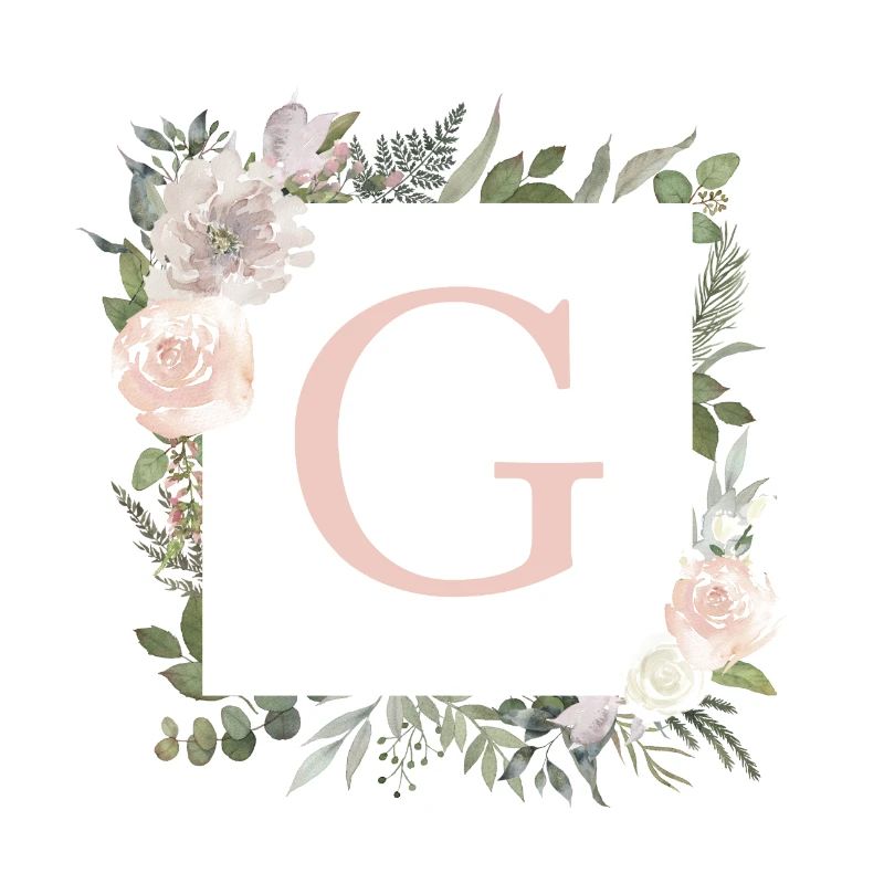 G Monogram Eucalyptus Boho