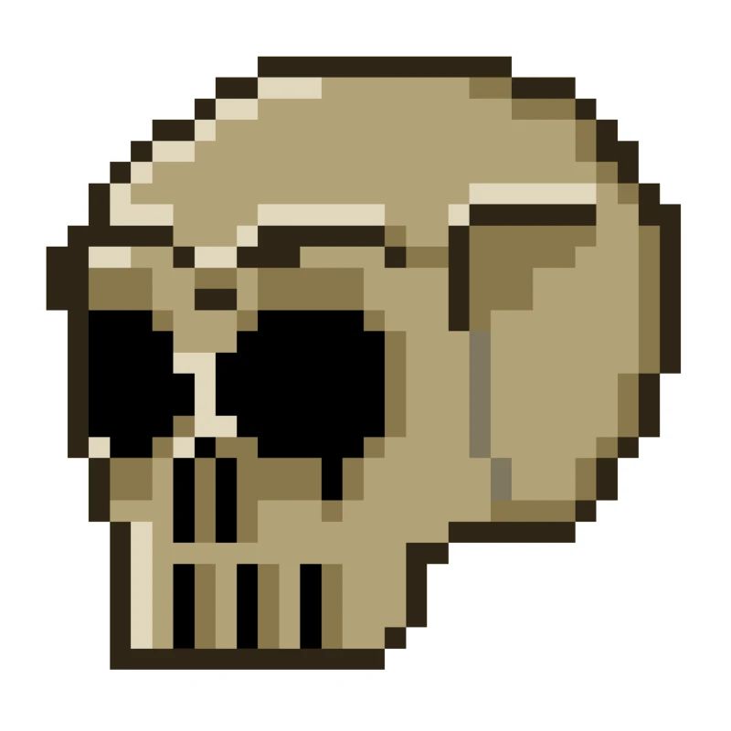 Pixel Skull