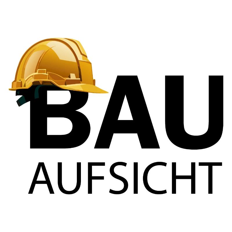 Bauaufsicht auf Baustelle mit Helm