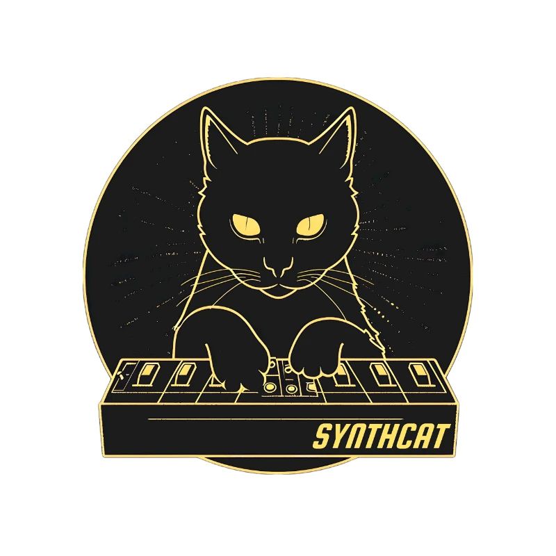 Black Synth Cat