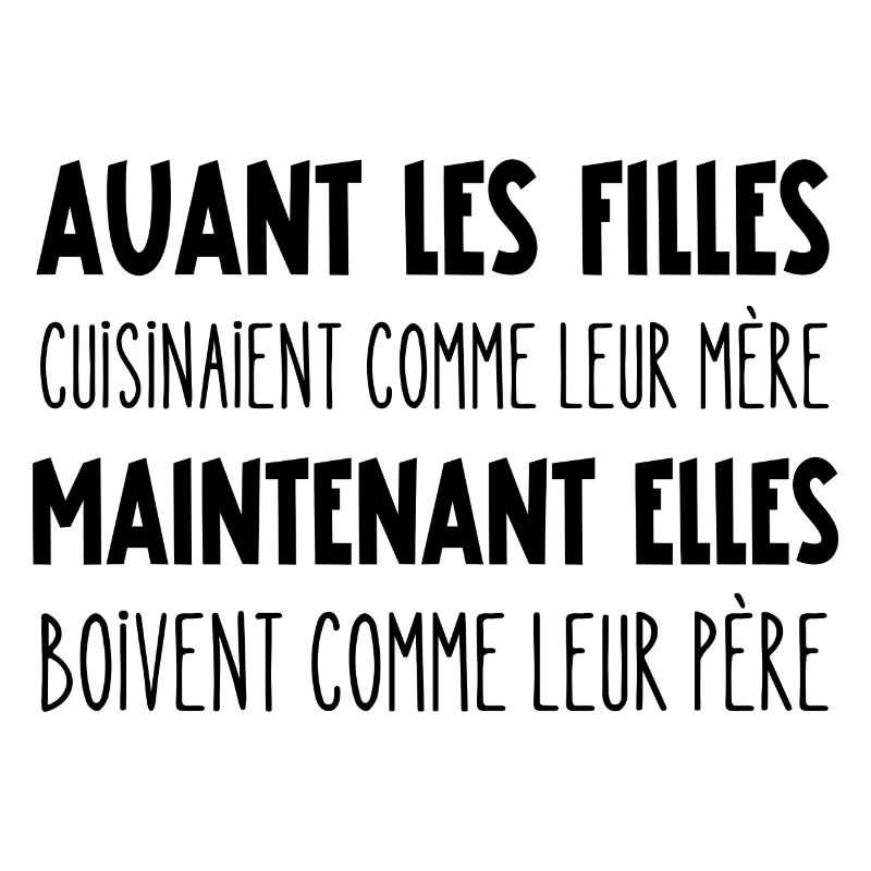 avant les filles