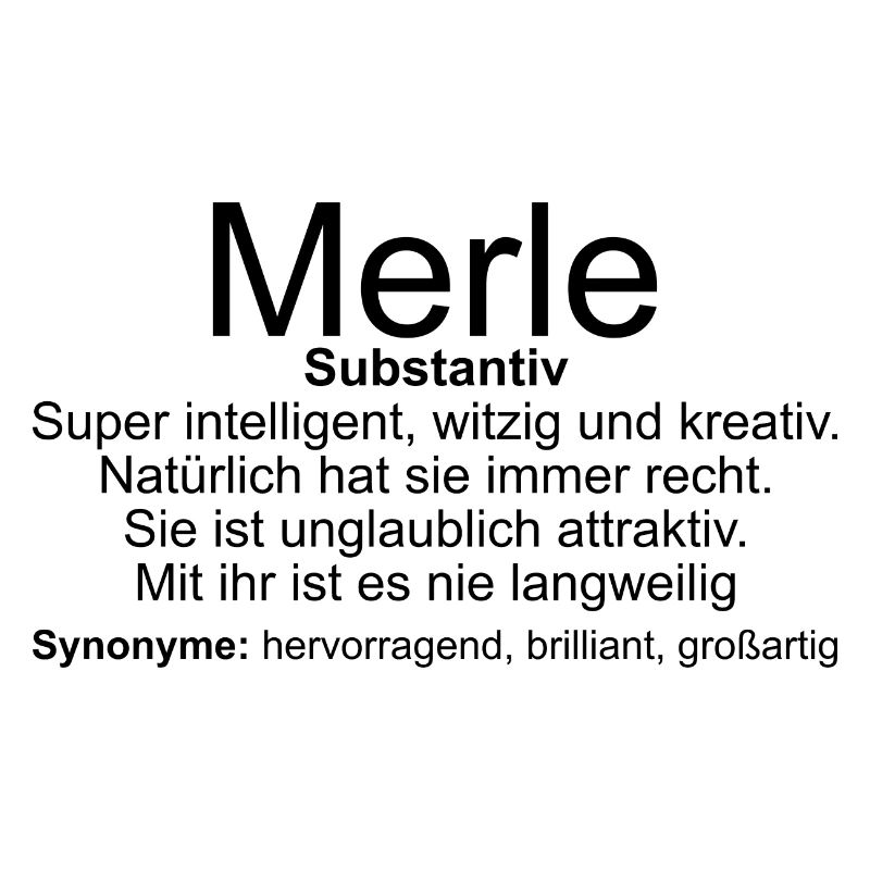 Nom Définition Merle