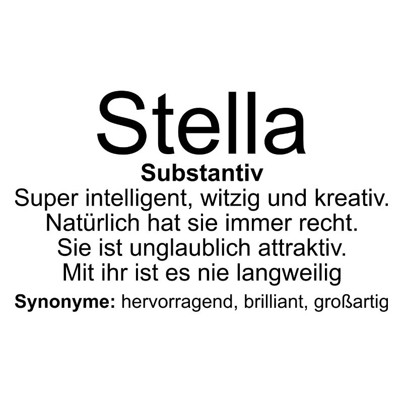 Name Definition Stella