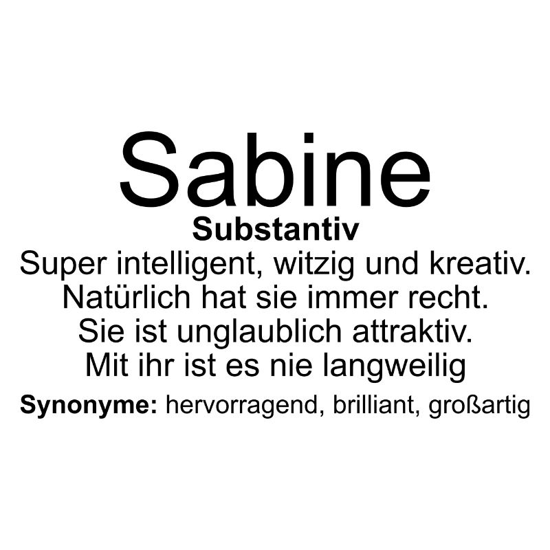 Nom Définition Sabine